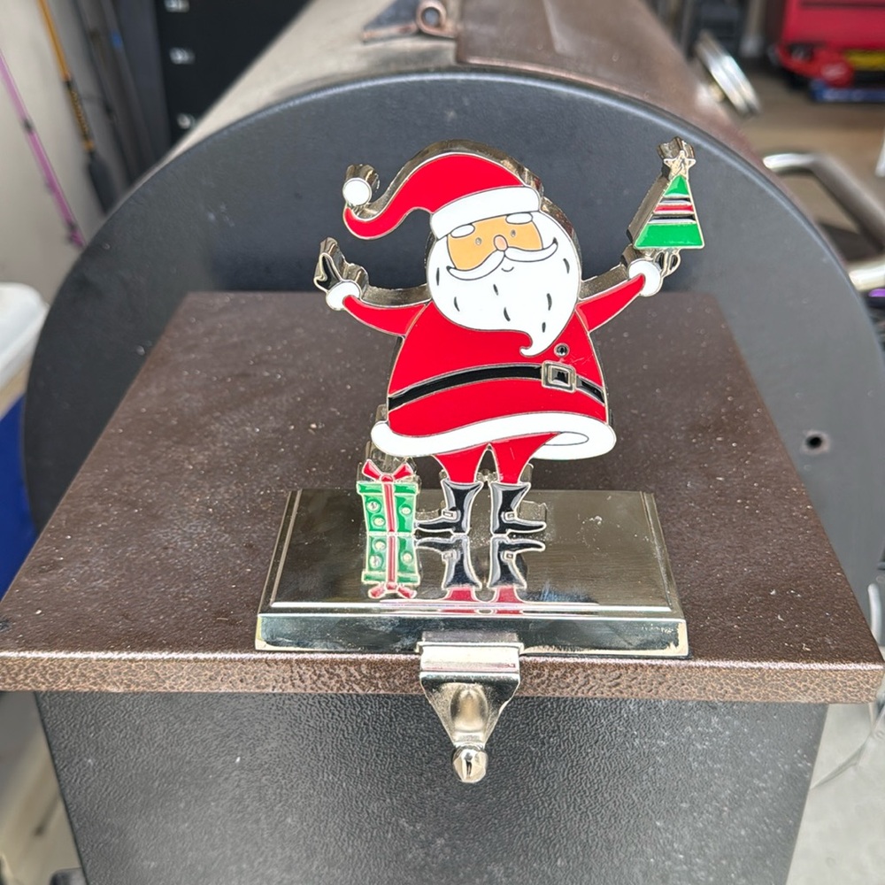 Santa Clause Stocking Holder